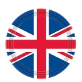 Large Union Jack Plates Large Union Jack Plates